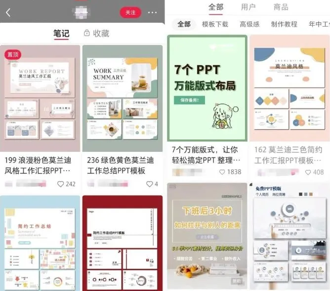 小红书PPT和自媒体搬砖项目玩法拆解-青争开放社区