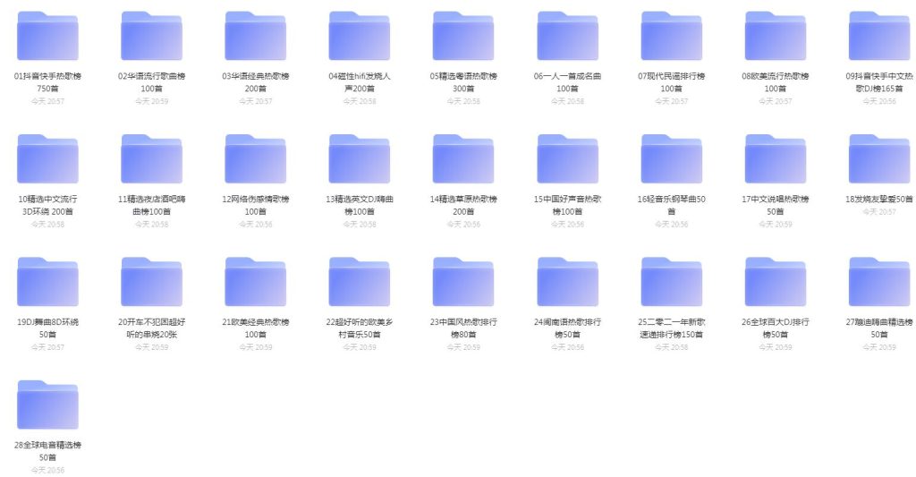 图片[1]-U盘车载百大DJ必选音乐，音质特别棒-青争开放社区