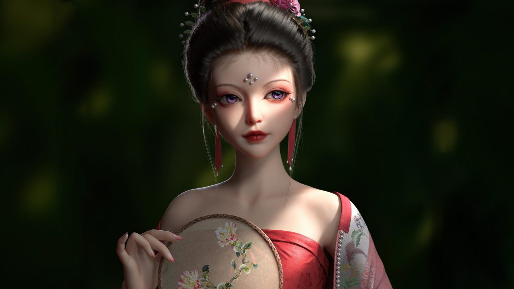 分享自己喜欢的古韵气质美女壁纸-壁纸头像社区-用户分享区-青争开放社区