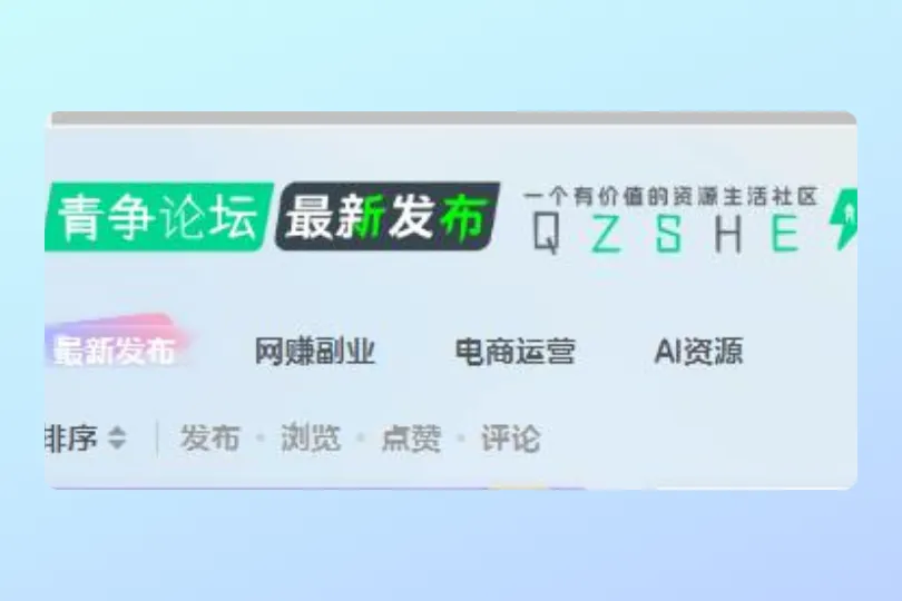 子比主题美化 - 首页分类标题栏目自定义美化-青争开放社区